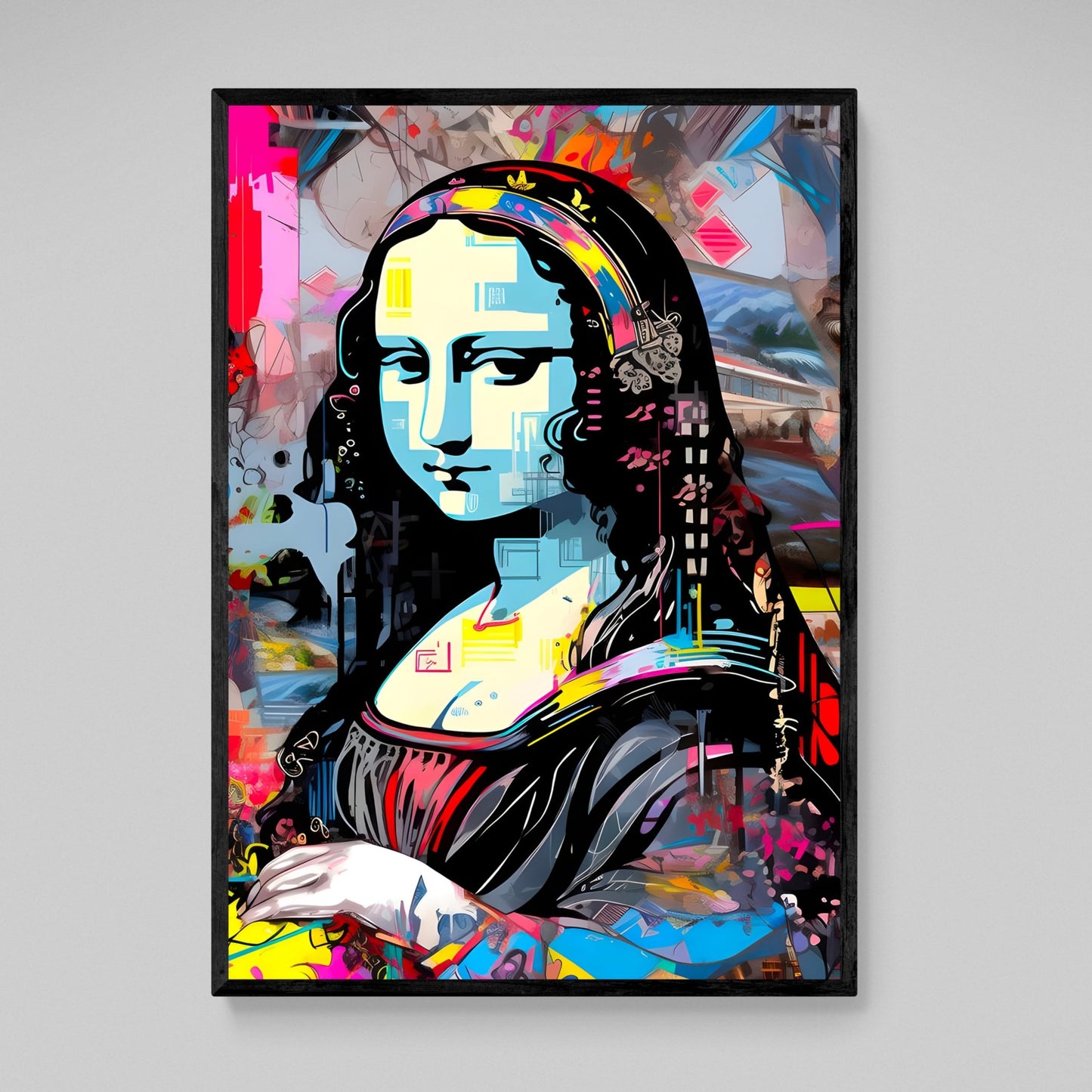 Mona Lisa Pop Art Canvas - Luxury Art Canvas