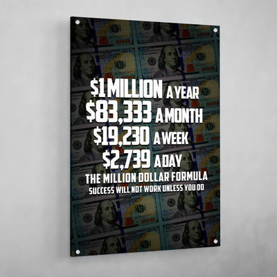 Motivational Canvas Wall Art - Luxury Art Canvas