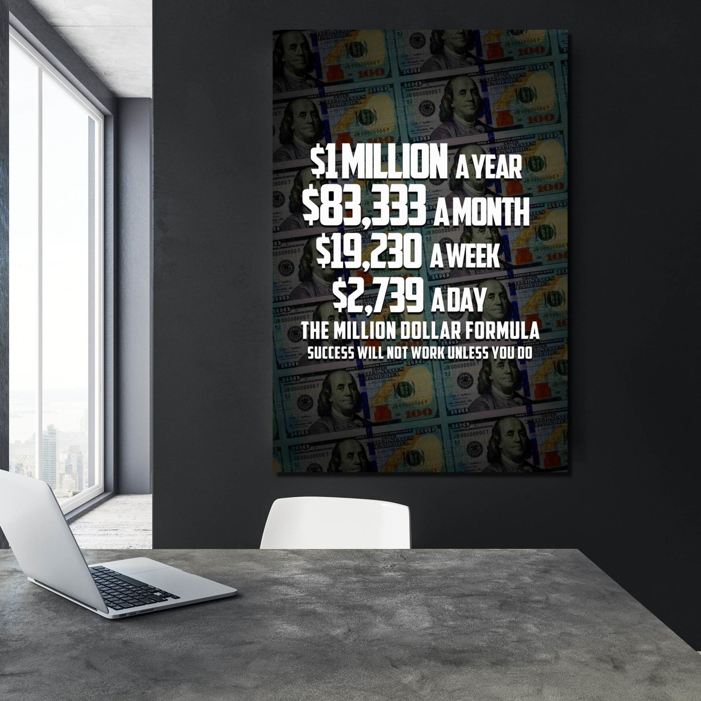 Motivational Canvas Wall Art - Luxury Art Canvas