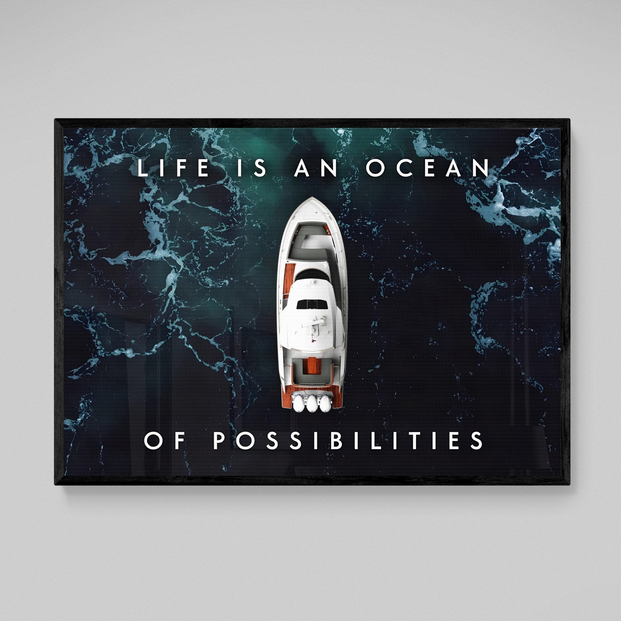 Motivational Quotes Wall Art - Luxury Art Canvas