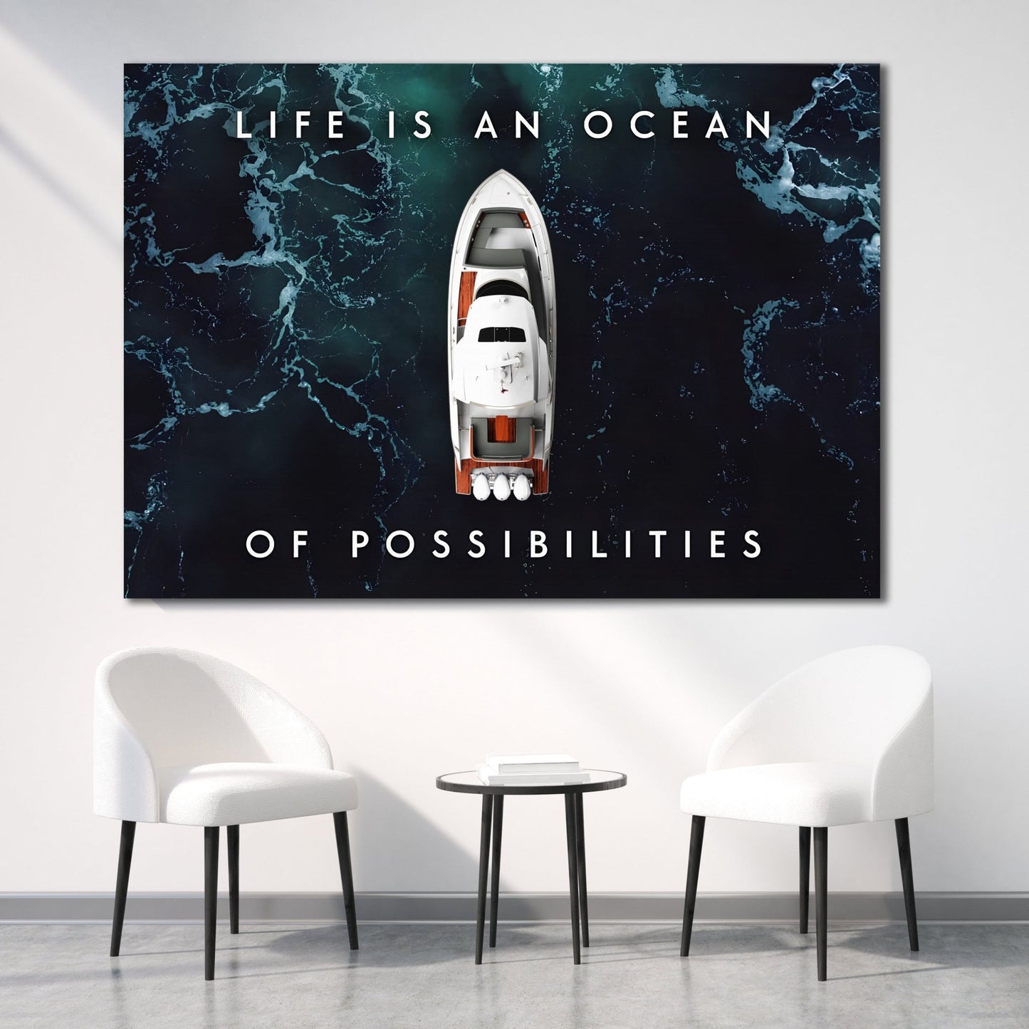 Motivational Quotes Wall Art - Luxury Art Canvas