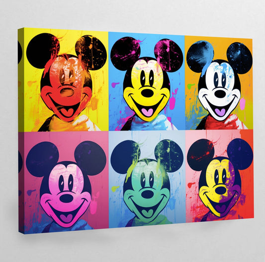 Mouse Pop Art Wall Art - Luxury Art Canvas