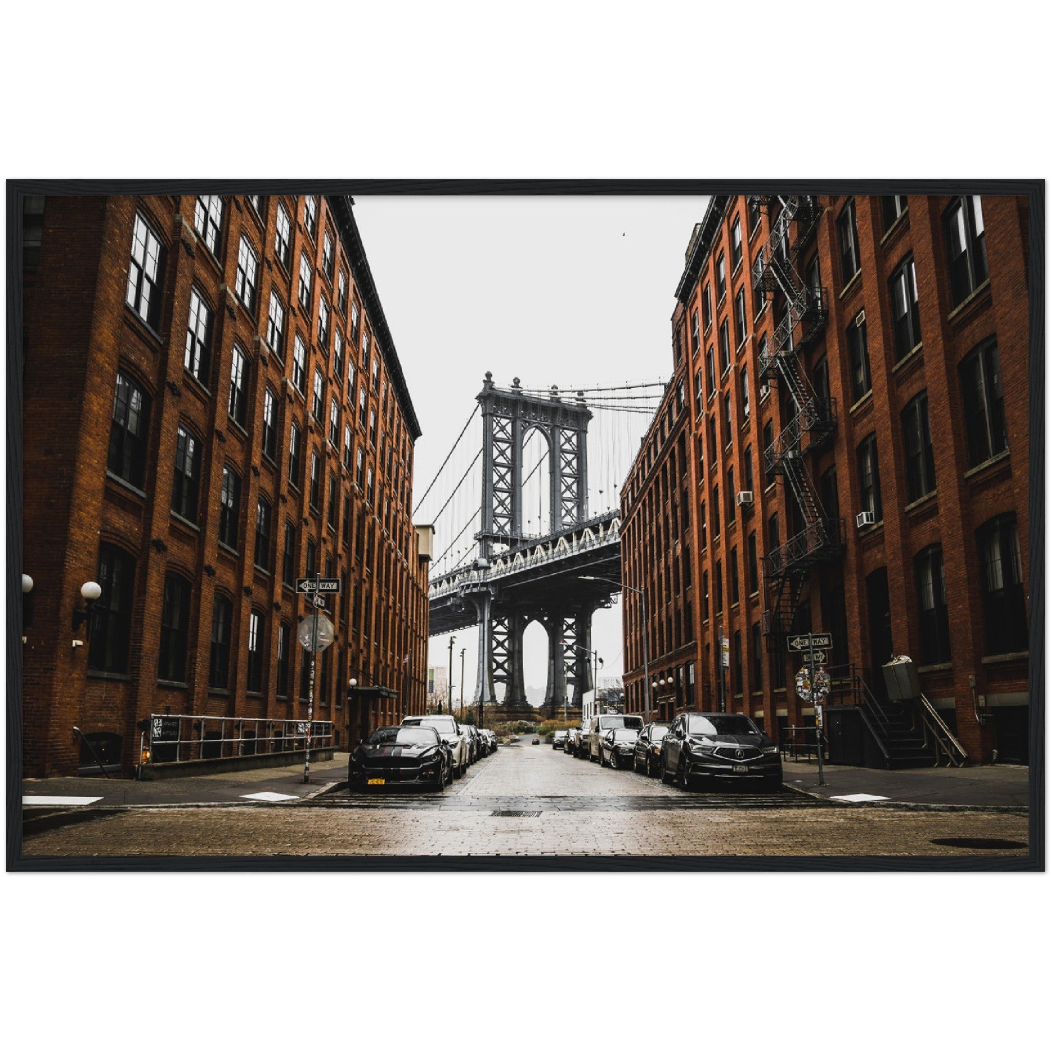 New York Brooklyn Bridge Wall Art - Luxury Art Canvas