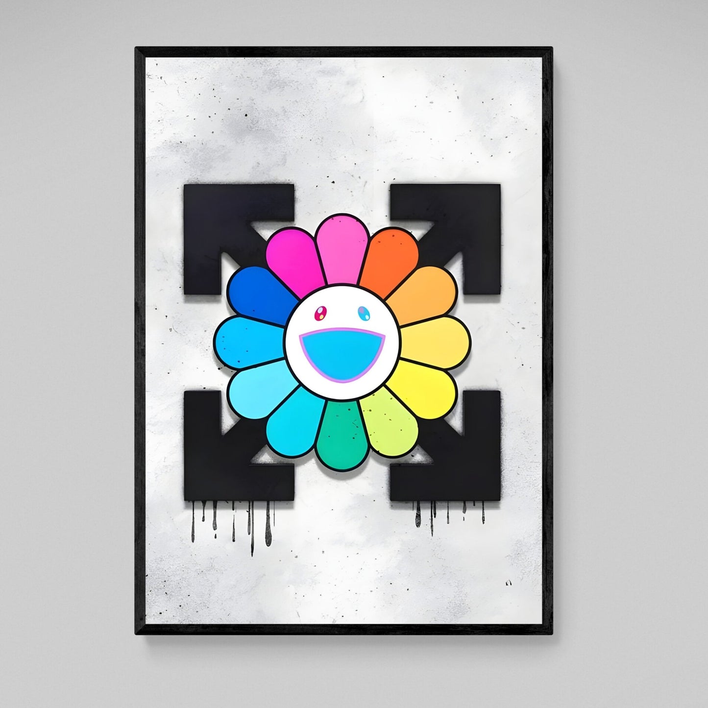 Off White Wall Art - Luxury Art Canvas