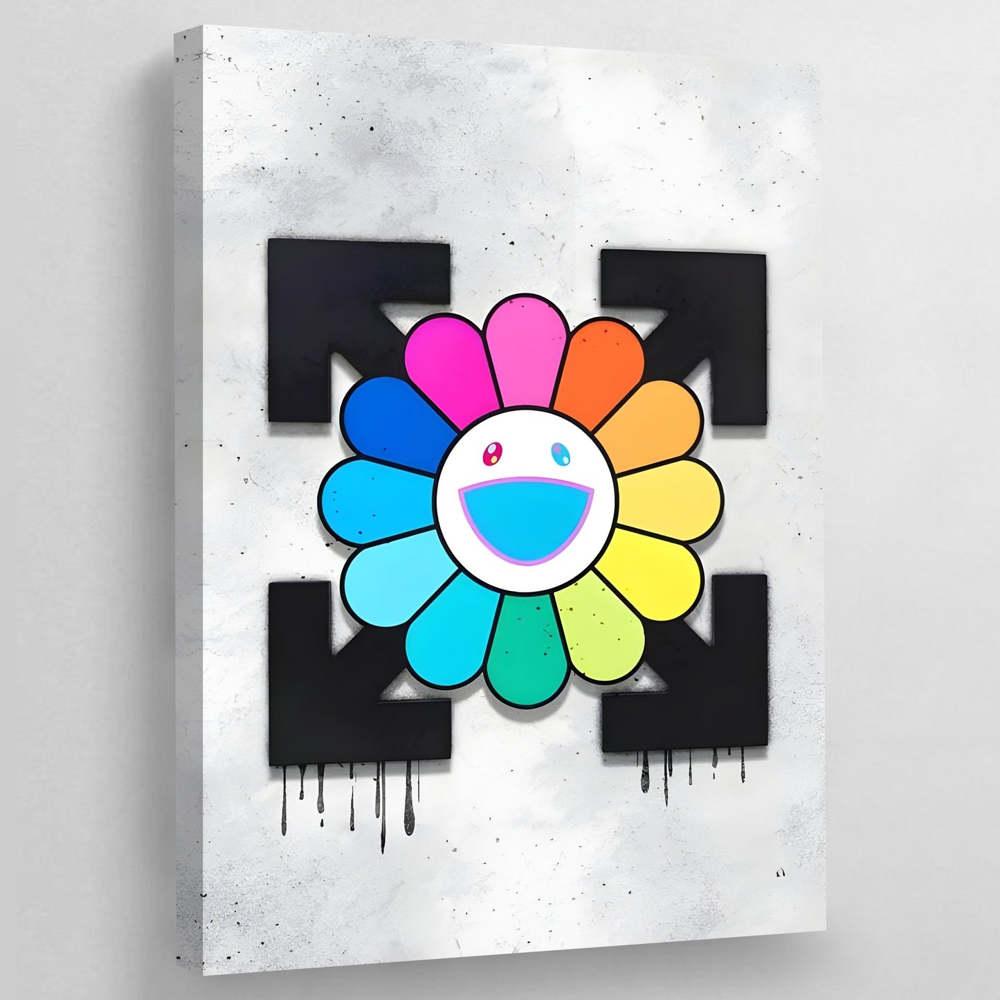 Off White Wall Art - Luxury Art Canvas