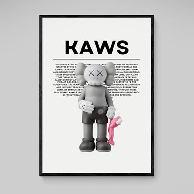 Pink HypeBeast Canvas Wall Art - Luxury Art Canvas