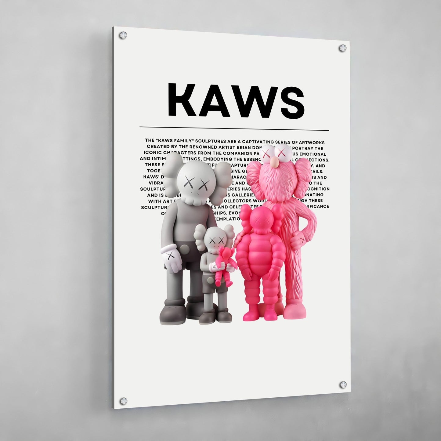 Kaws Canvas Poster - Perfect for Art Lovers