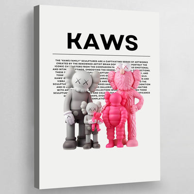 Pink HypeBeast Wall Art - Luxury Art Canvas