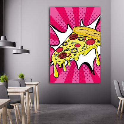 Pizza Pop Art Canvas - Luxury Art Canvas