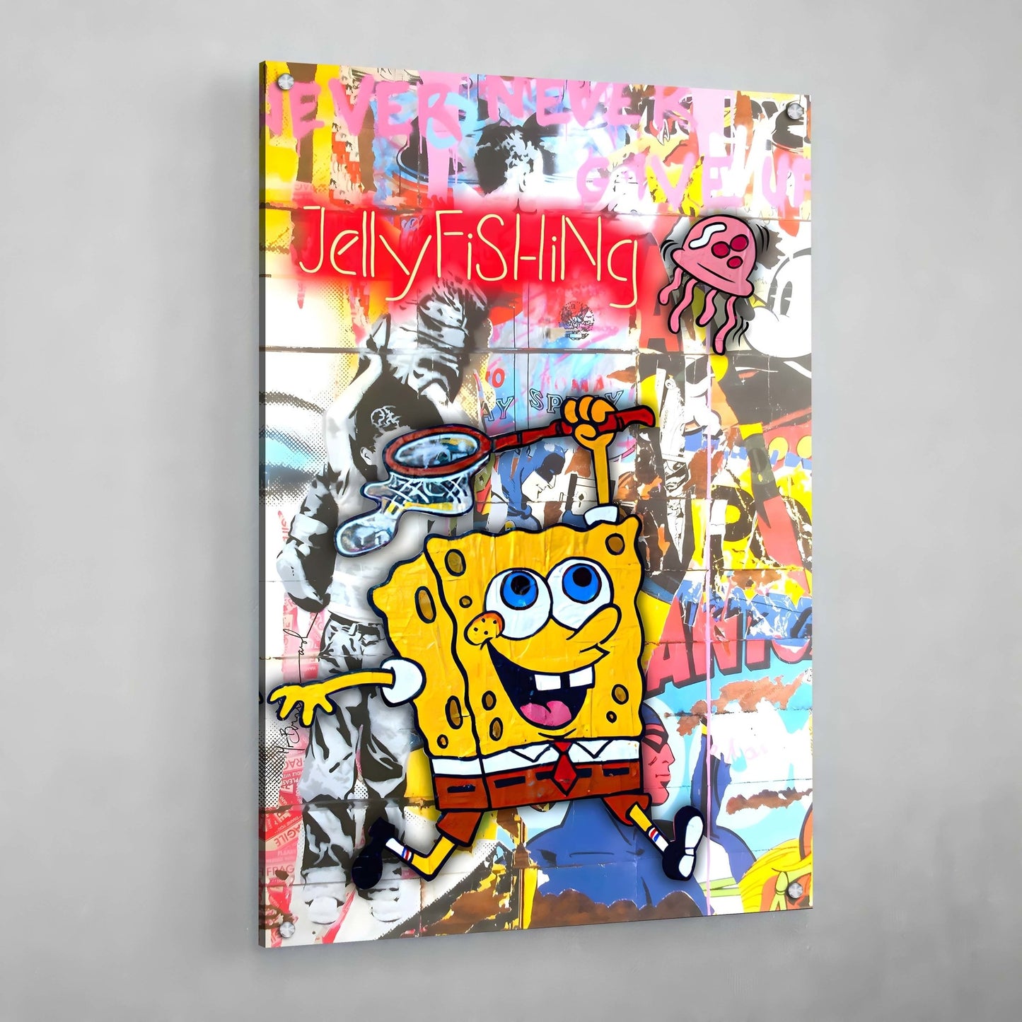 Pop Art Cartoon Canvas - Luxury Art Canvas