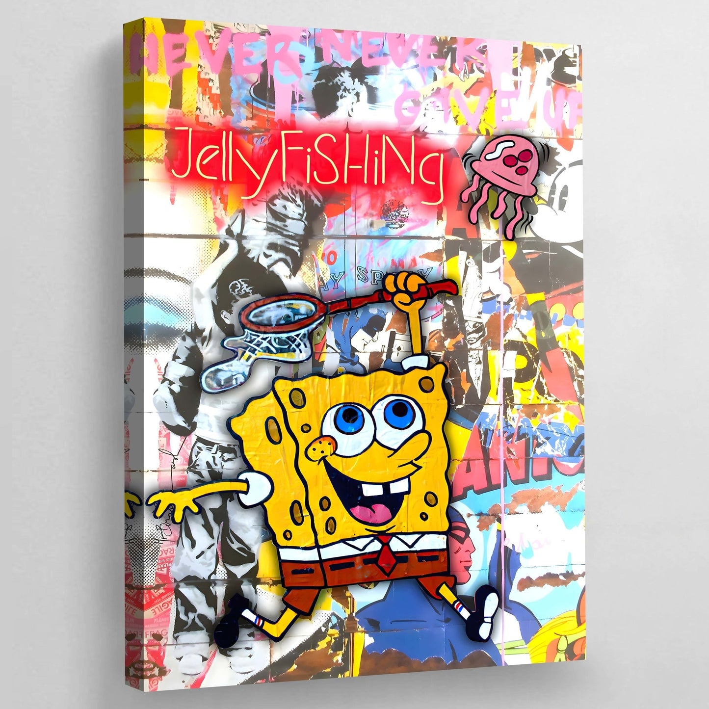 Pop Art Cartoon Canvas - Luxury Art Canvas