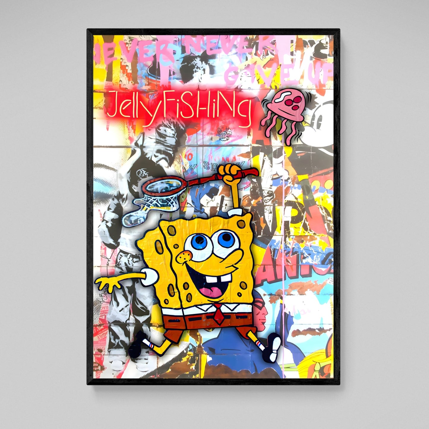 Pop Art Cartoon Canvas - Luxury Art Canvas