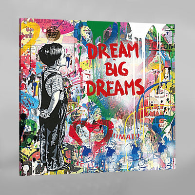 Pop Art Graffiti Canvas Art - Luxury Art Canvas