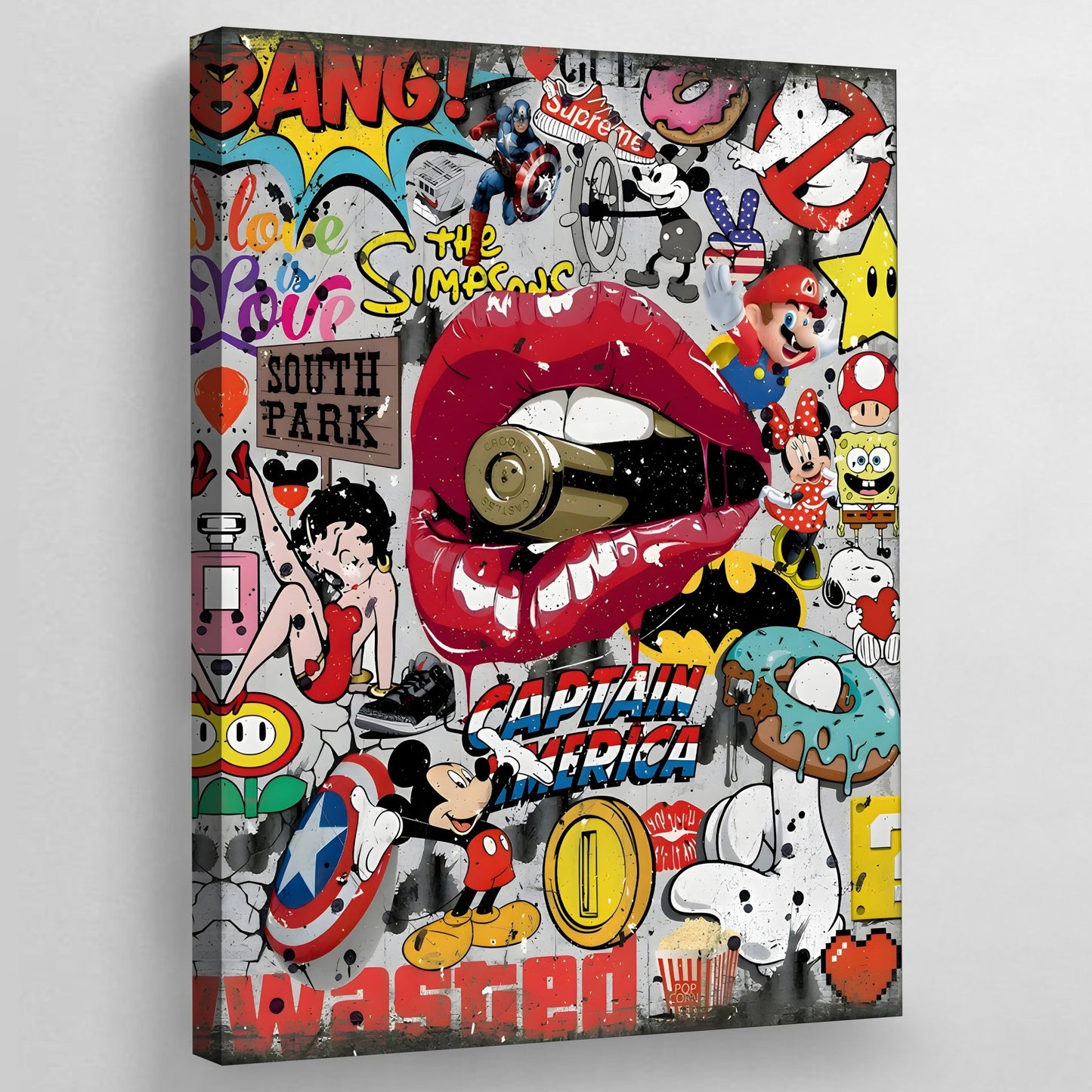 Pop Culture Canvas - Luxury Art Canvas