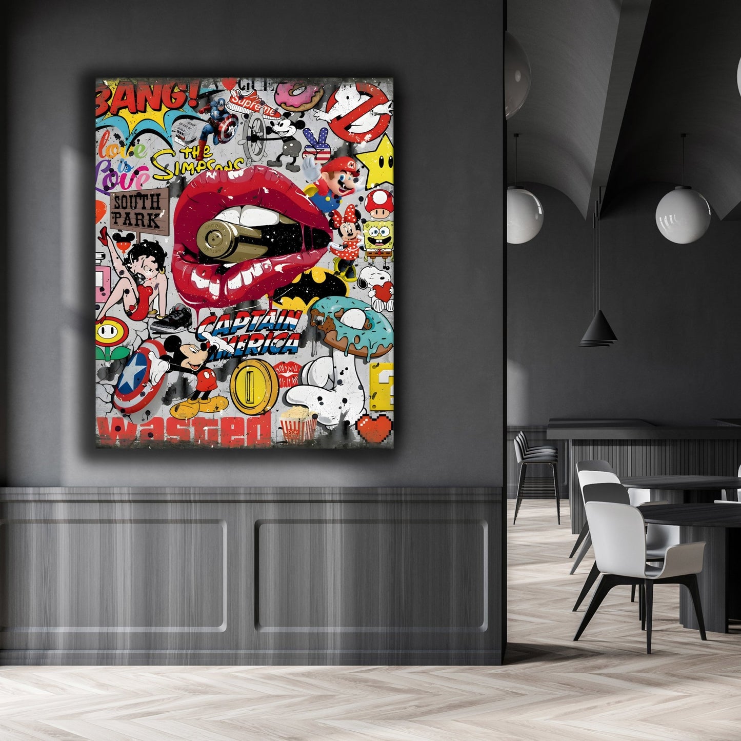 Pop Culture Canvas - Luxury Art Canvas