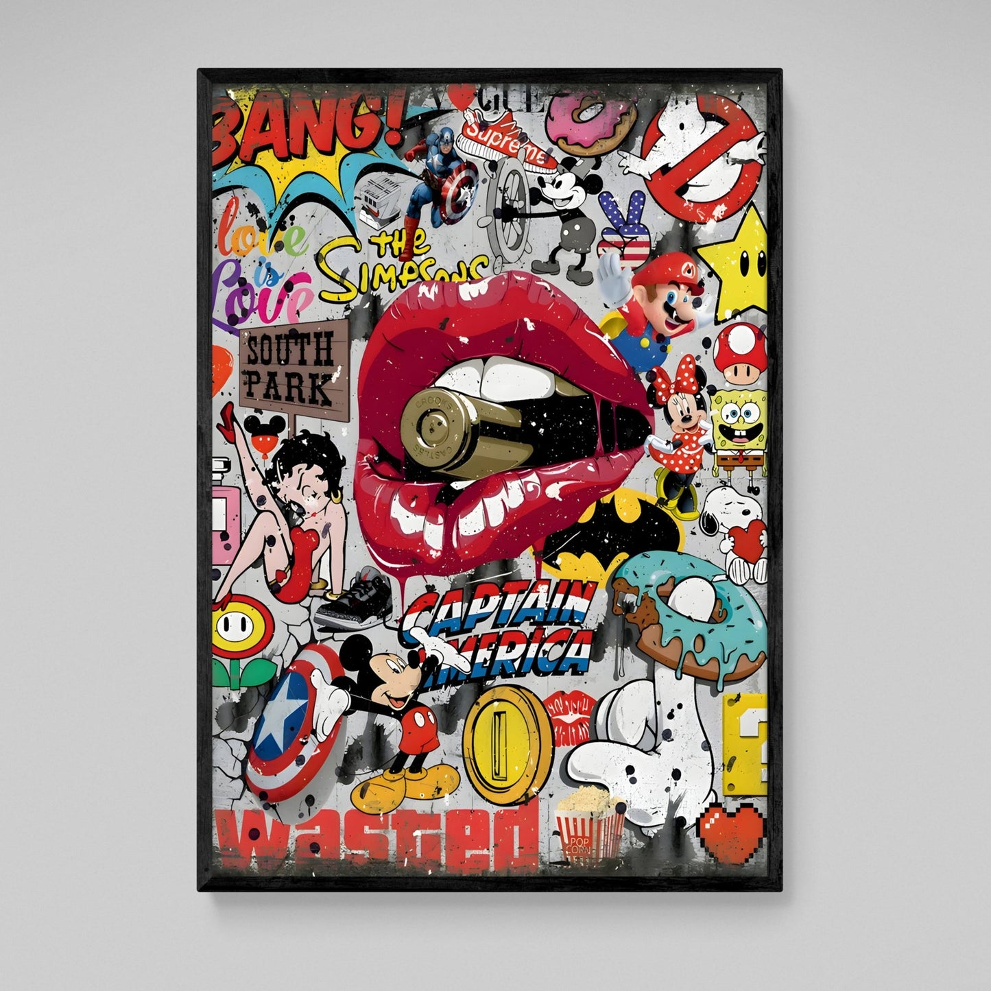 Pop Culture Canvas - Luxury Art Canvas