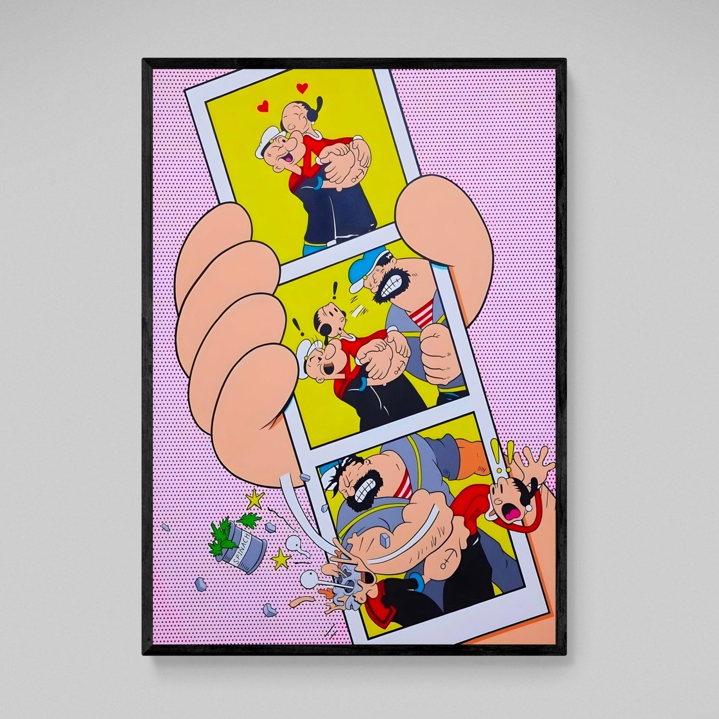 Popeye Pop Art Canvas - Luxury Art Canvas