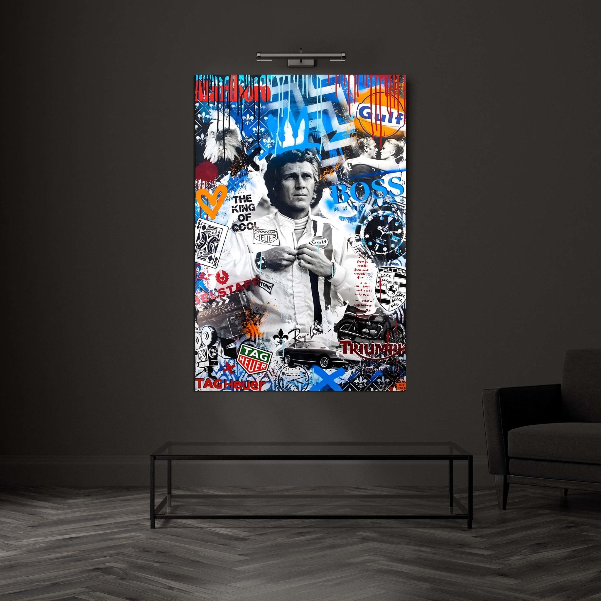 Racing Pop Art Canvas - Luxury Art Canvas