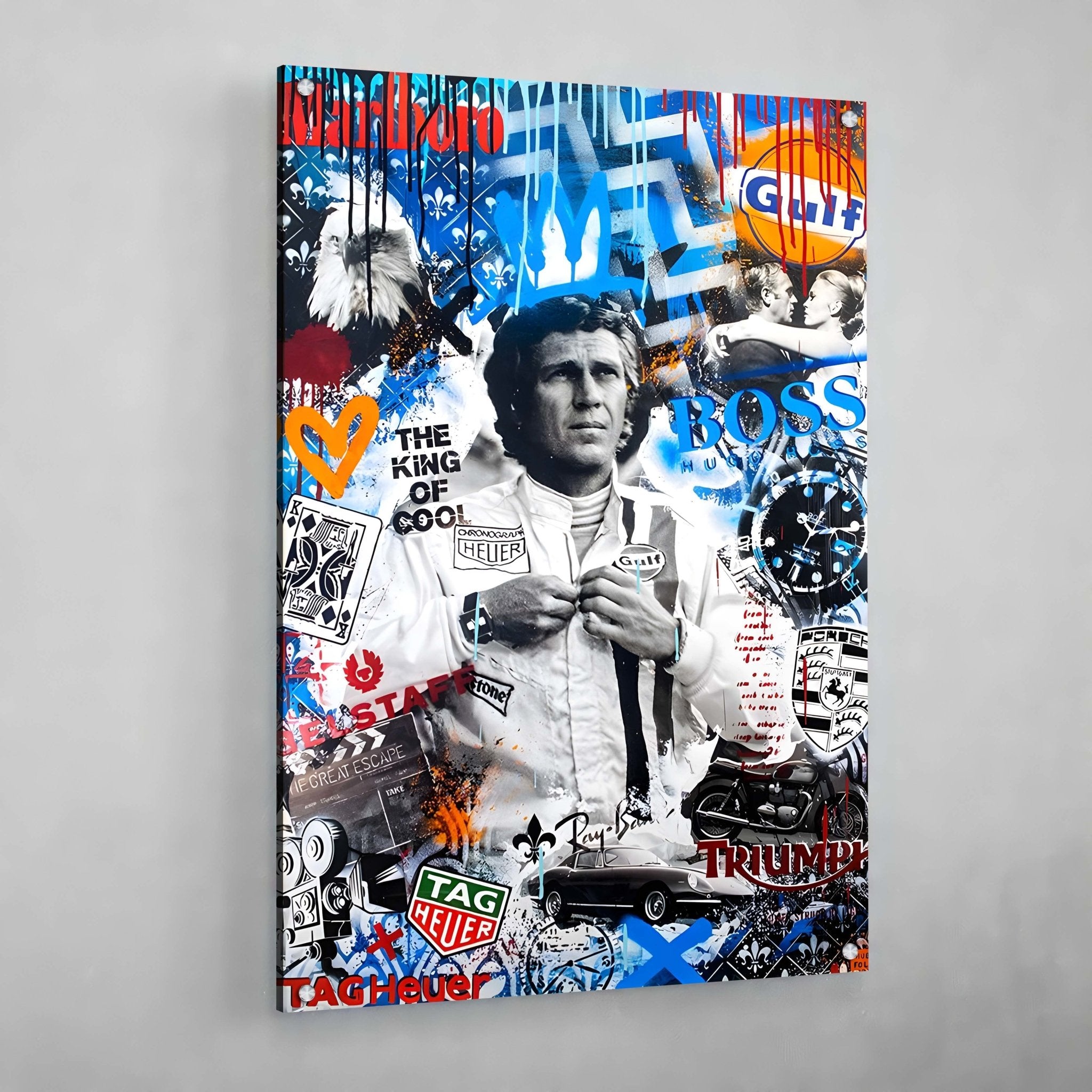 Racing Pop Art Canvas - Luxury Art Canvas