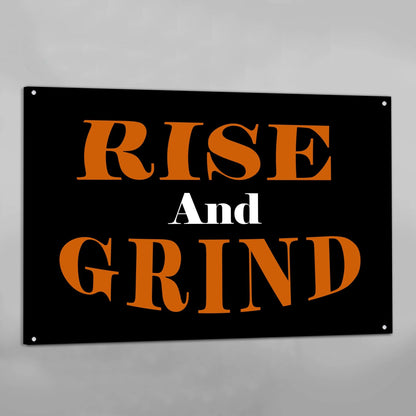 Rise and Grind Canvas - Luxury Art Canvas