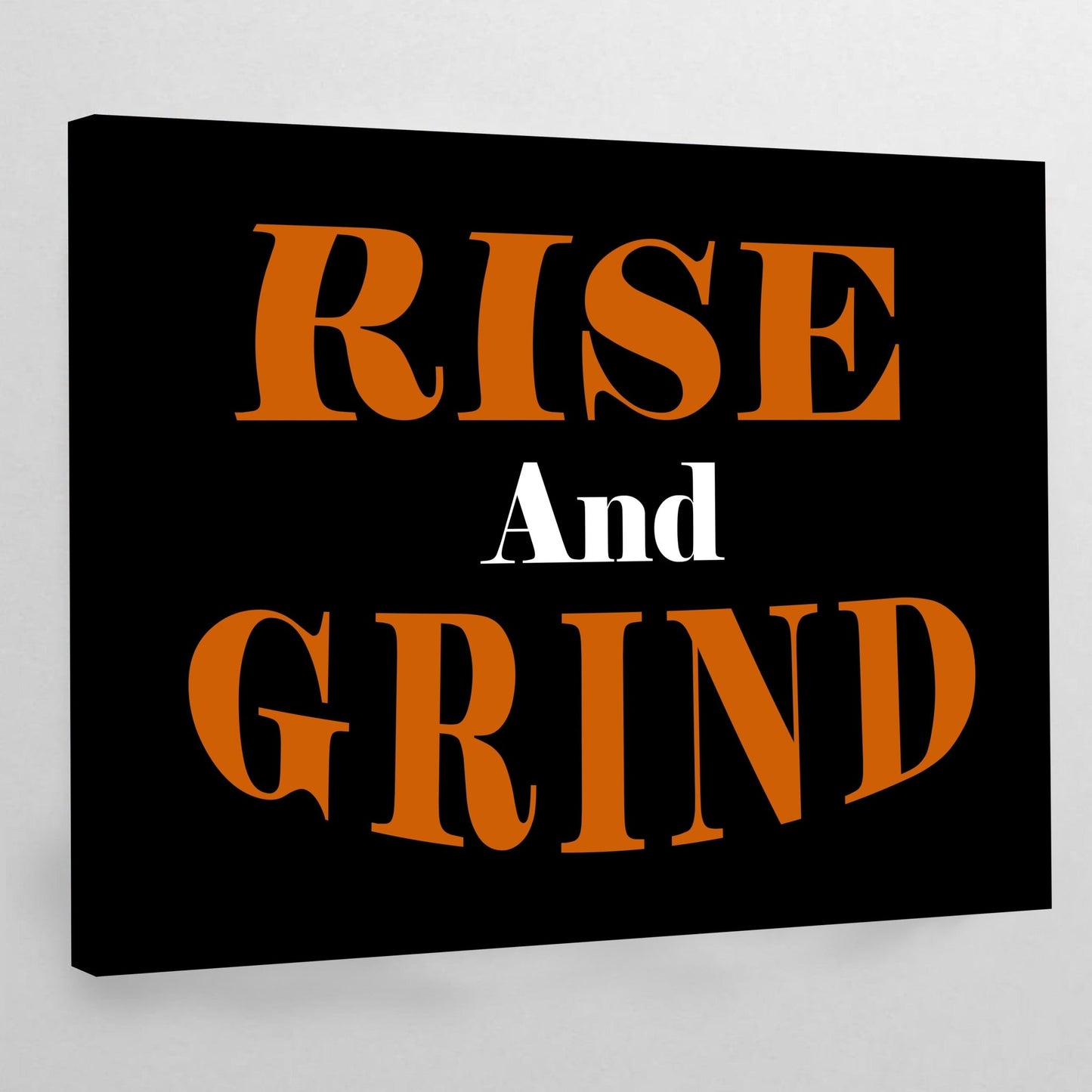 Rise and Grind Canvas - Luxury Art Canvas