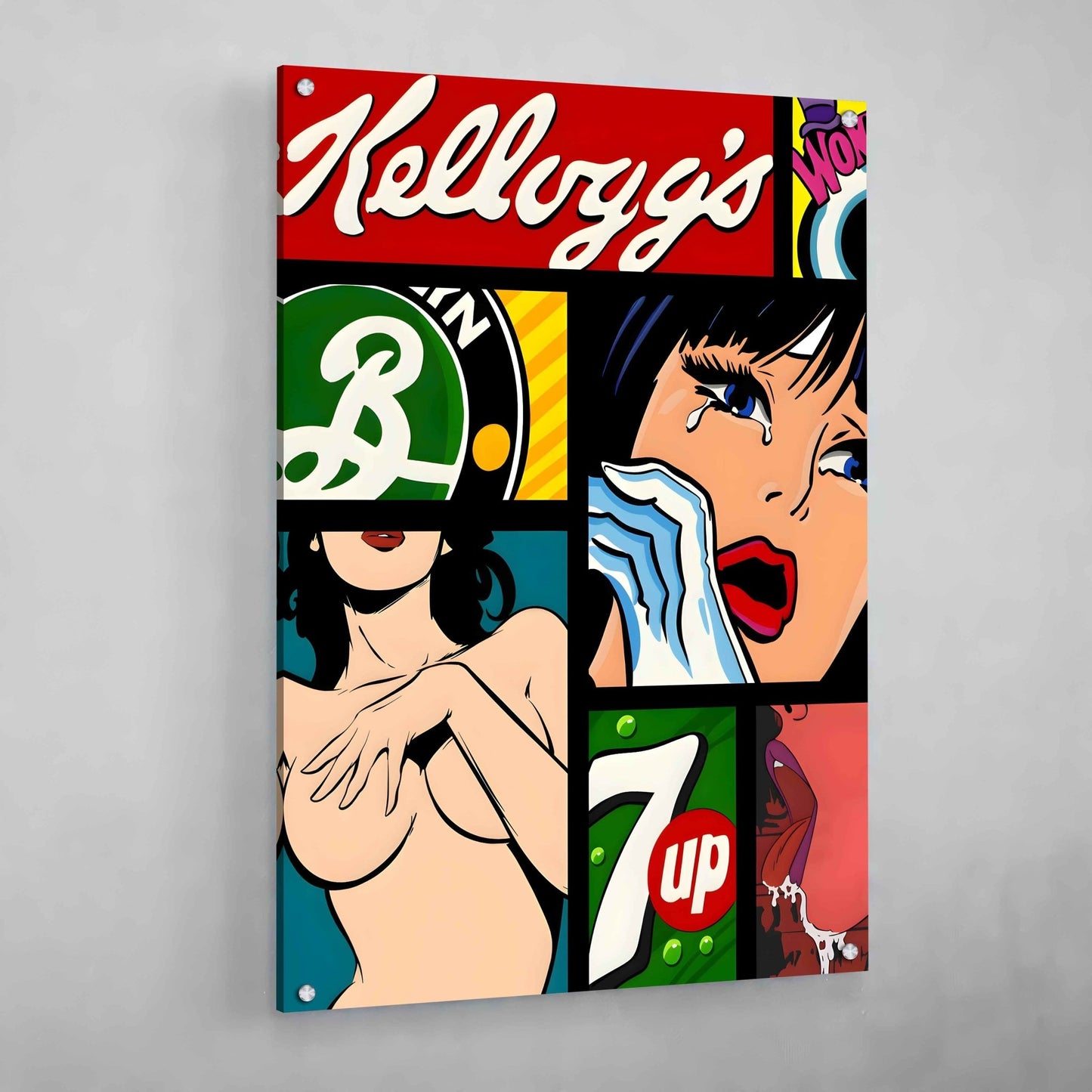 Sexy Pop Art Canvas - Luxury Art Canvas