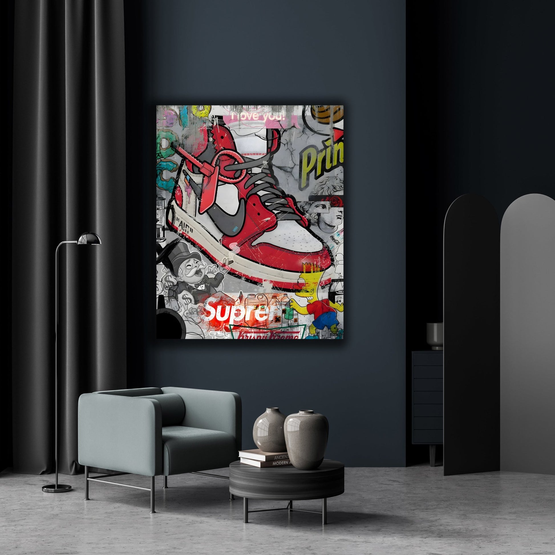 Shoe Wall Art - Luxury Art Canvas