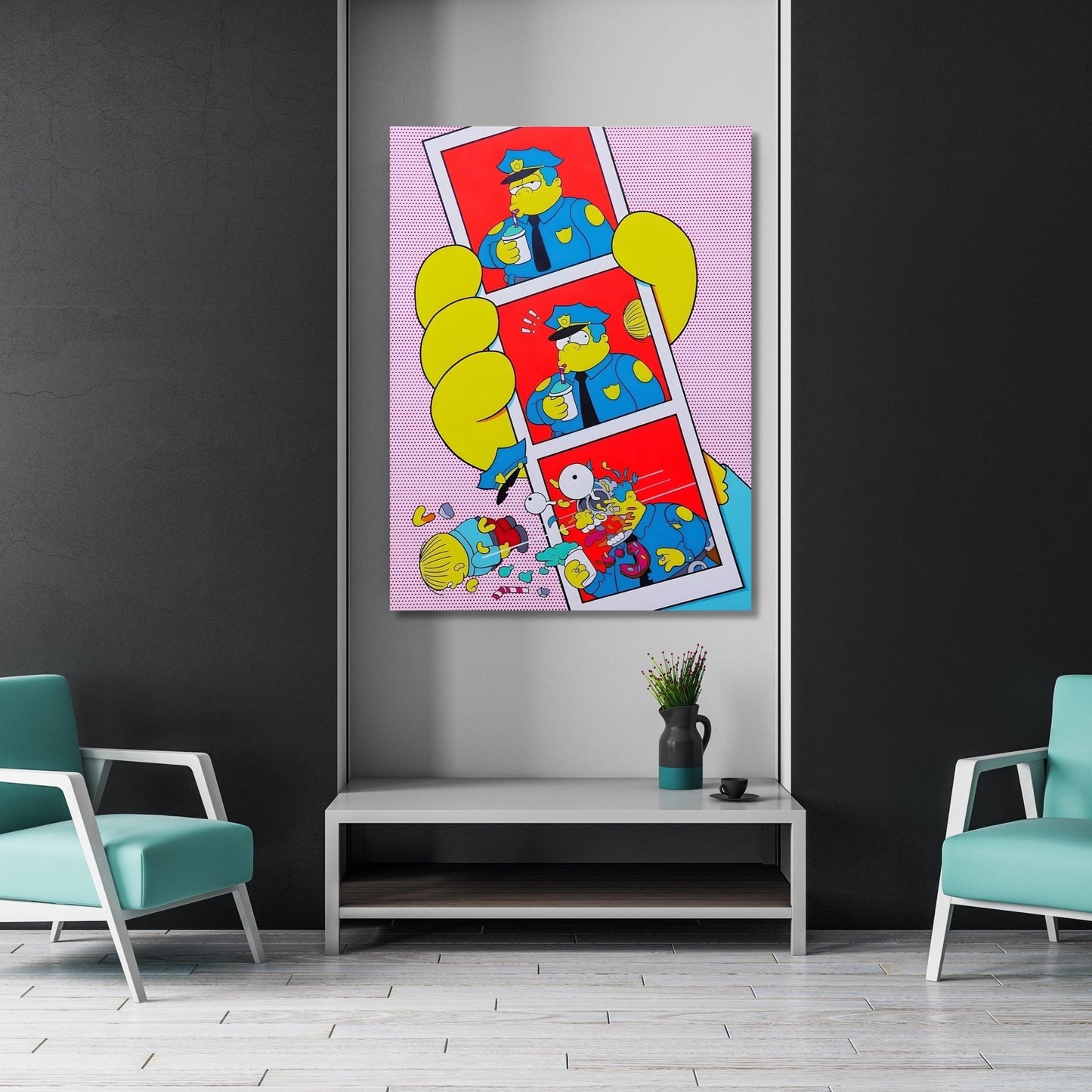 Simpson Pop Art Canvas - Luxury Art Canvas