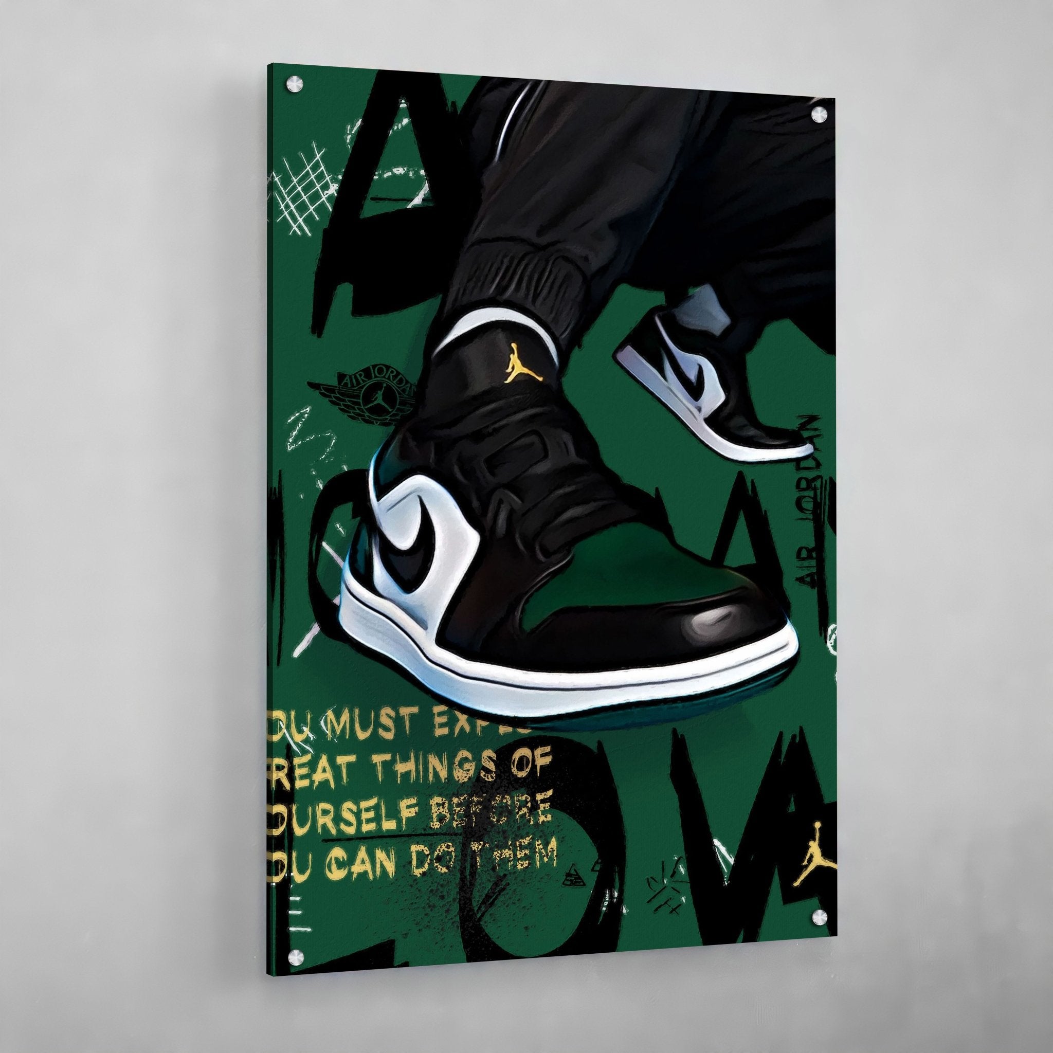 Sneaker Artwork - Luxury Art Canvas