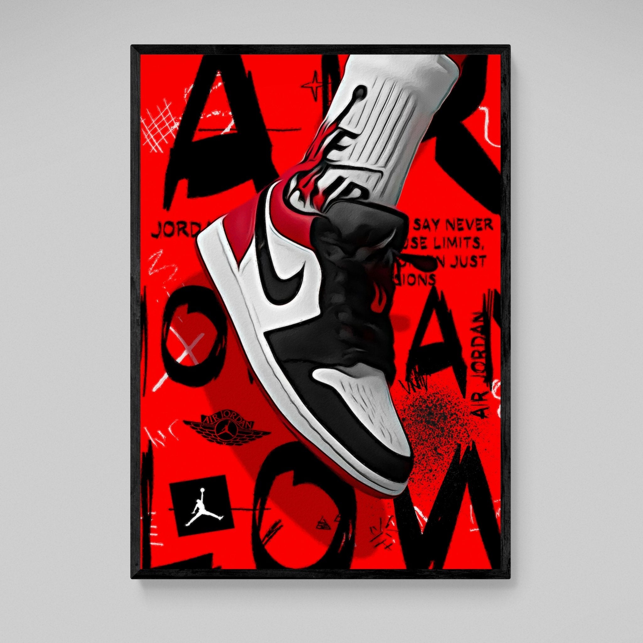 Jordan 1 hotsell canvas art