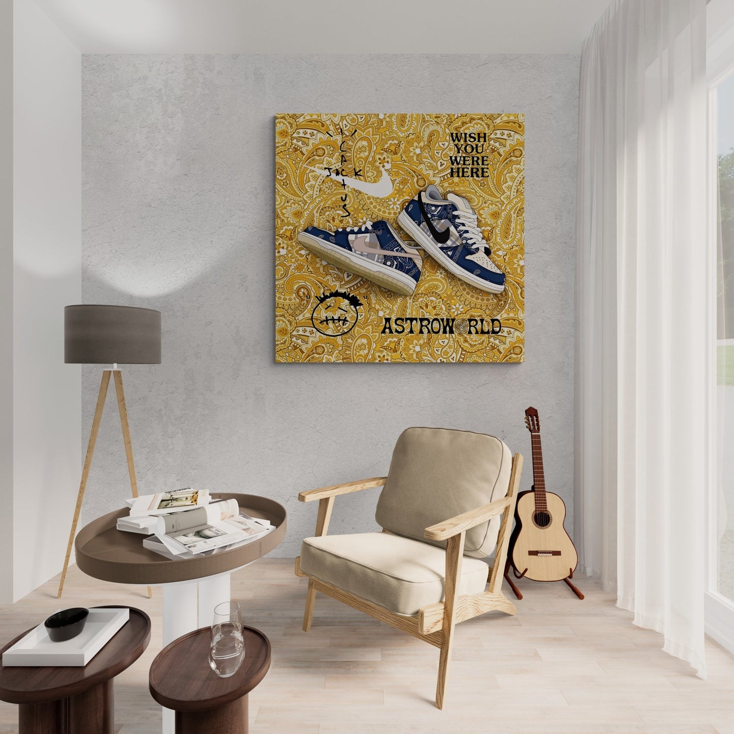 Sneaker Canvas Wall Art - Luxury Art Canvas