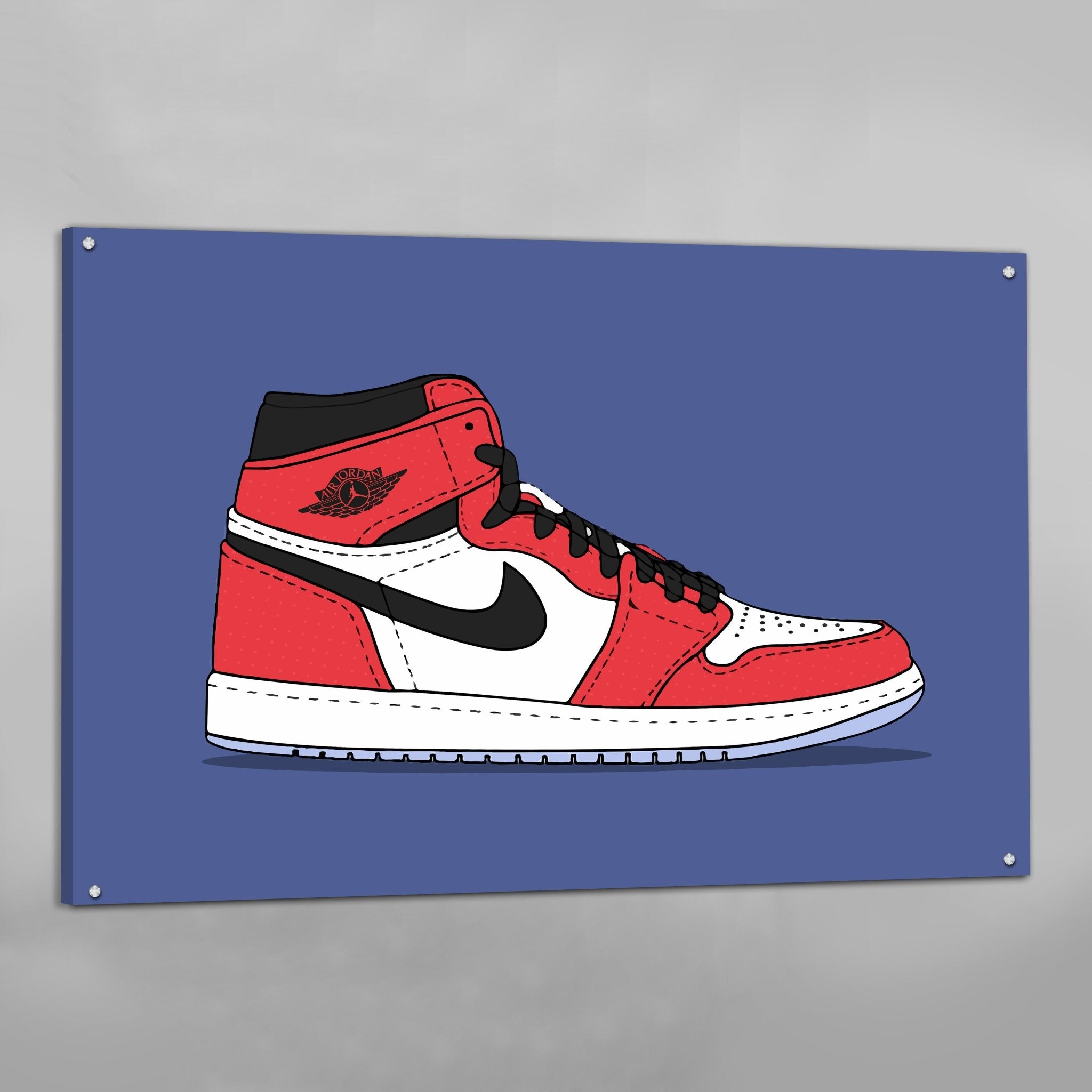 Sneaker Wall Art - Luxury Art Canvas