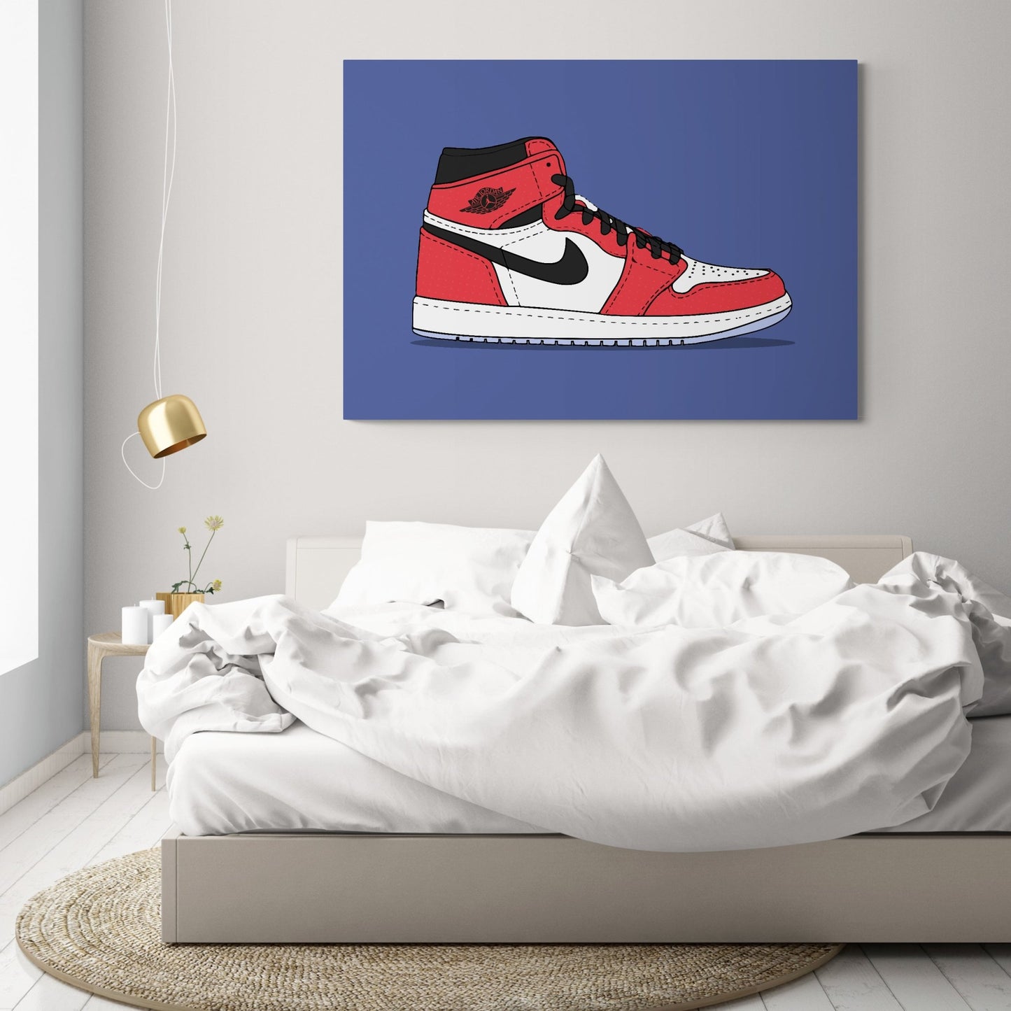 Sneaker Wall Art - Luxury Art Canvas
