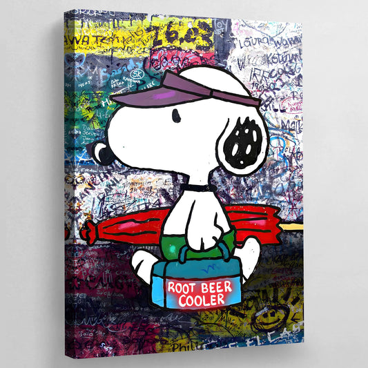 Snoop Graffiti Wall Art - Luxury Art Canvas