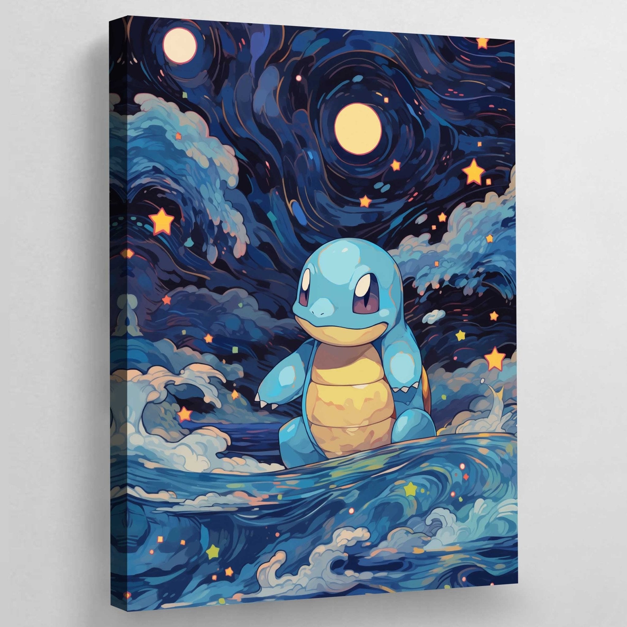 Squir Anime Wall Art - Luxury Art Canvas