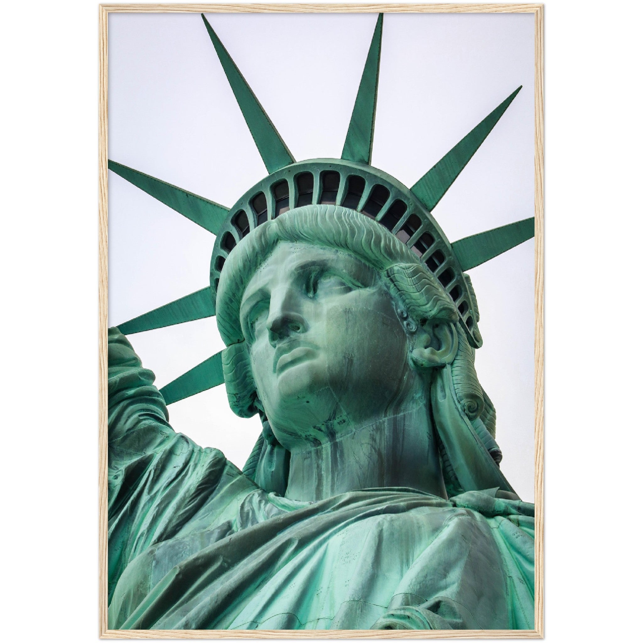 Statue of Liberty Portrait Wall Art - Luxury Art Canvas
