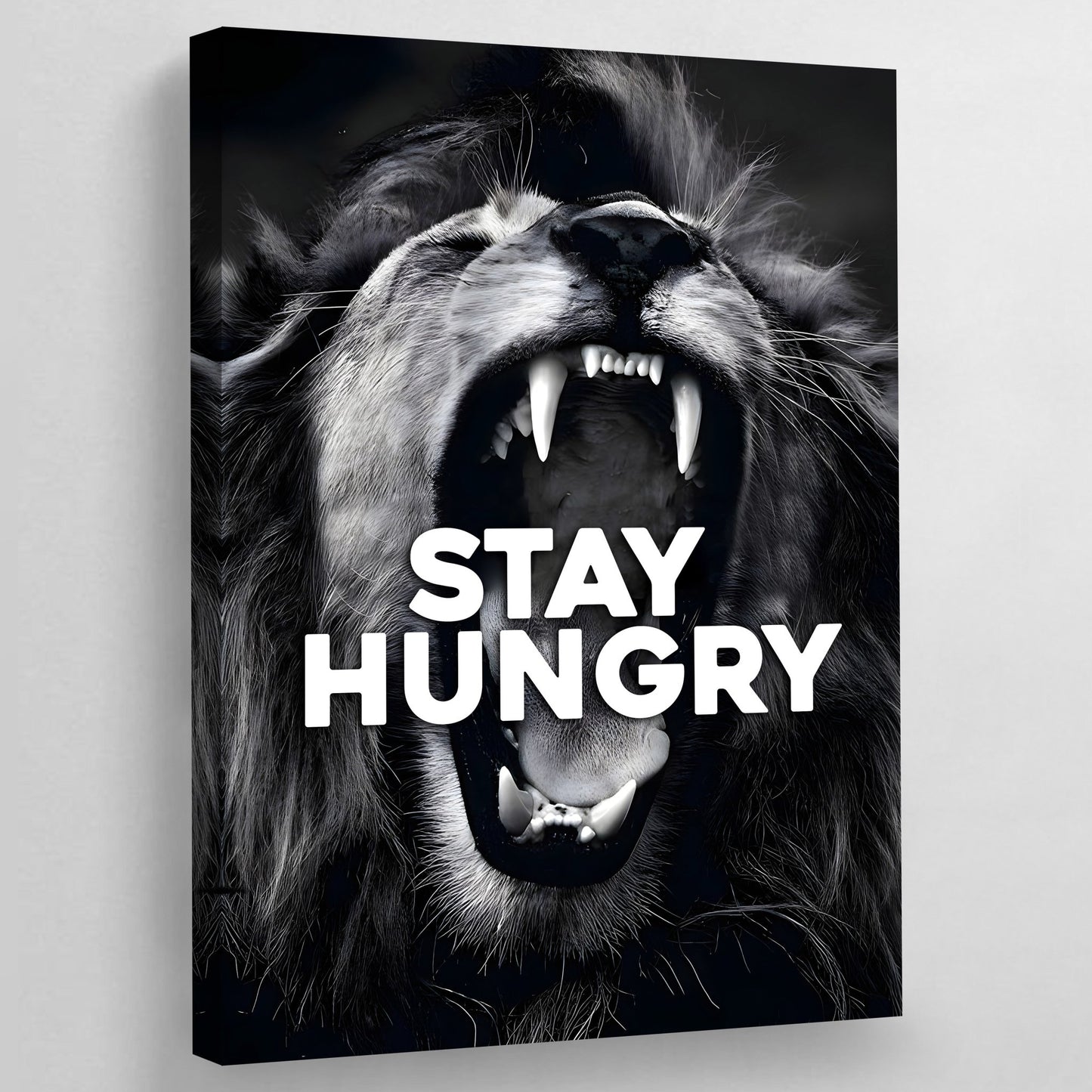 Stay Hungry Canvas - Luxury Art Canvas