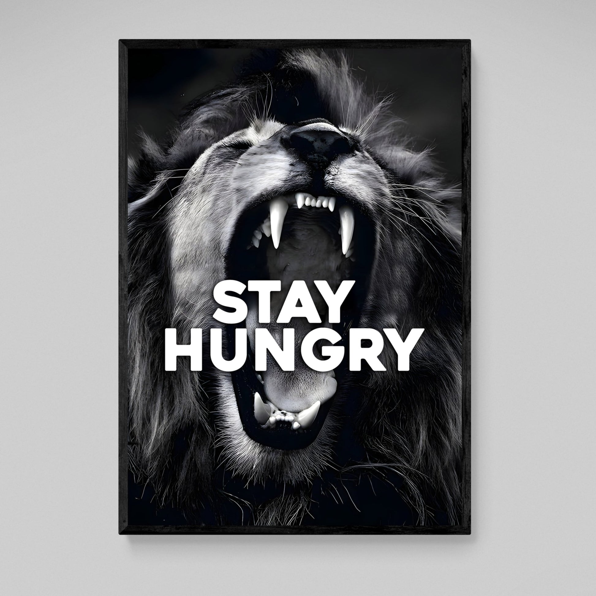 Stay Hungry Canvas - Luxury Art Canvas