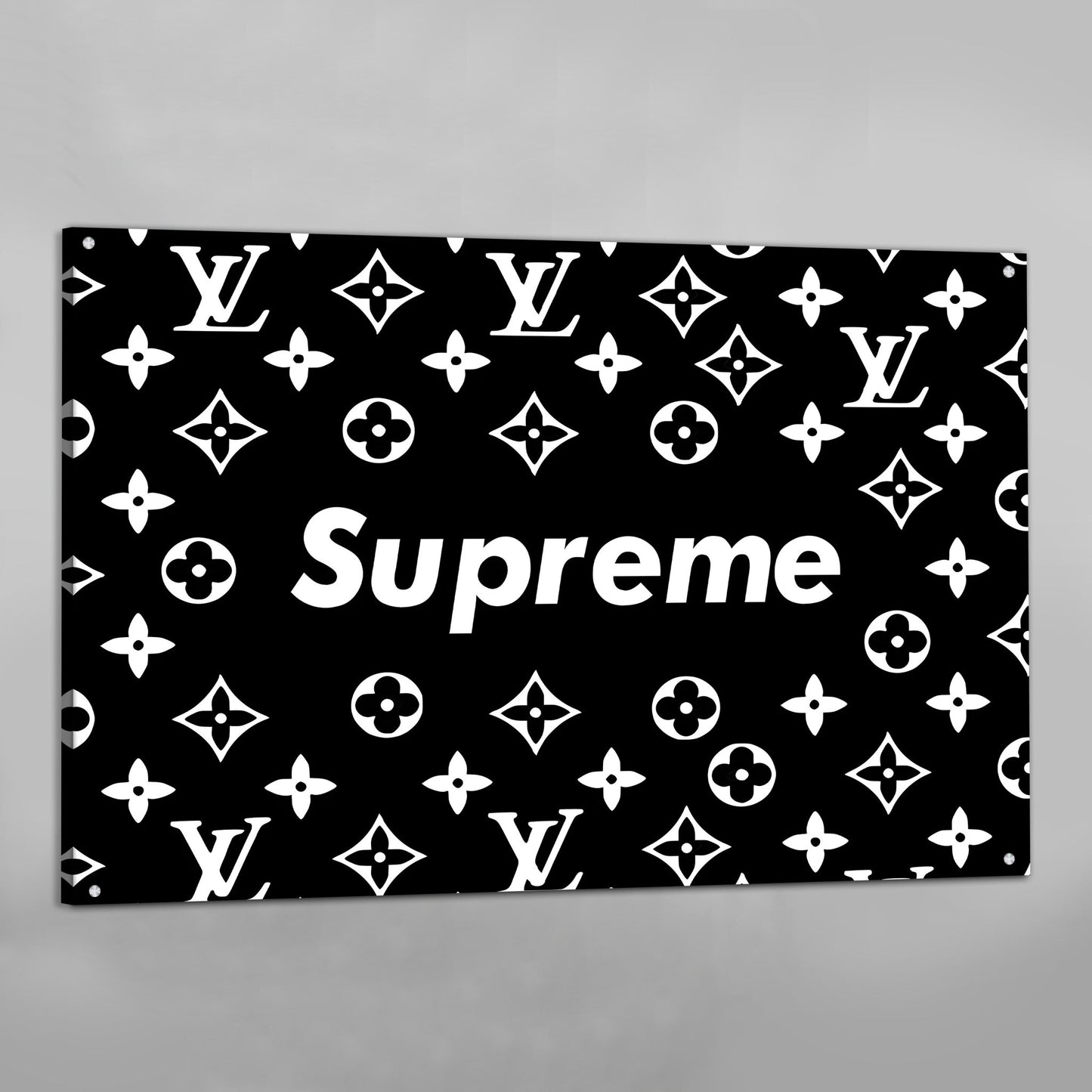 Supreme Canvas Wall Art - Luxury Art Canvas