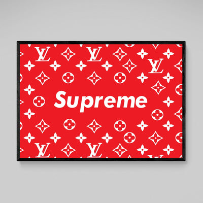 Supreme Wall Art - Luxury Art Canvas