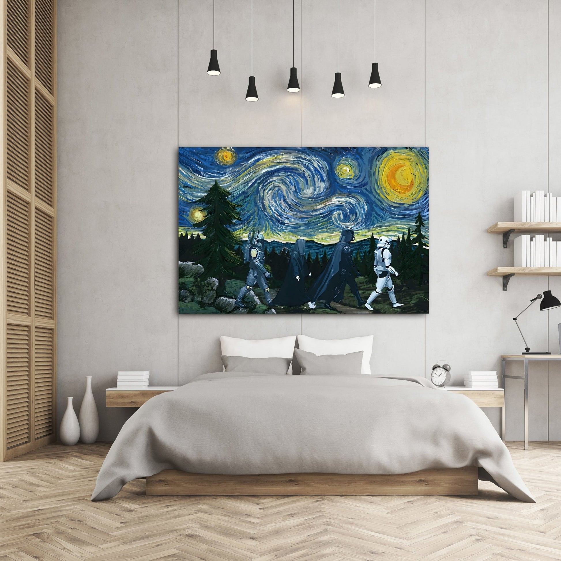 The Dark Side Van Gogh Wall Art - Luxury Art Canvas