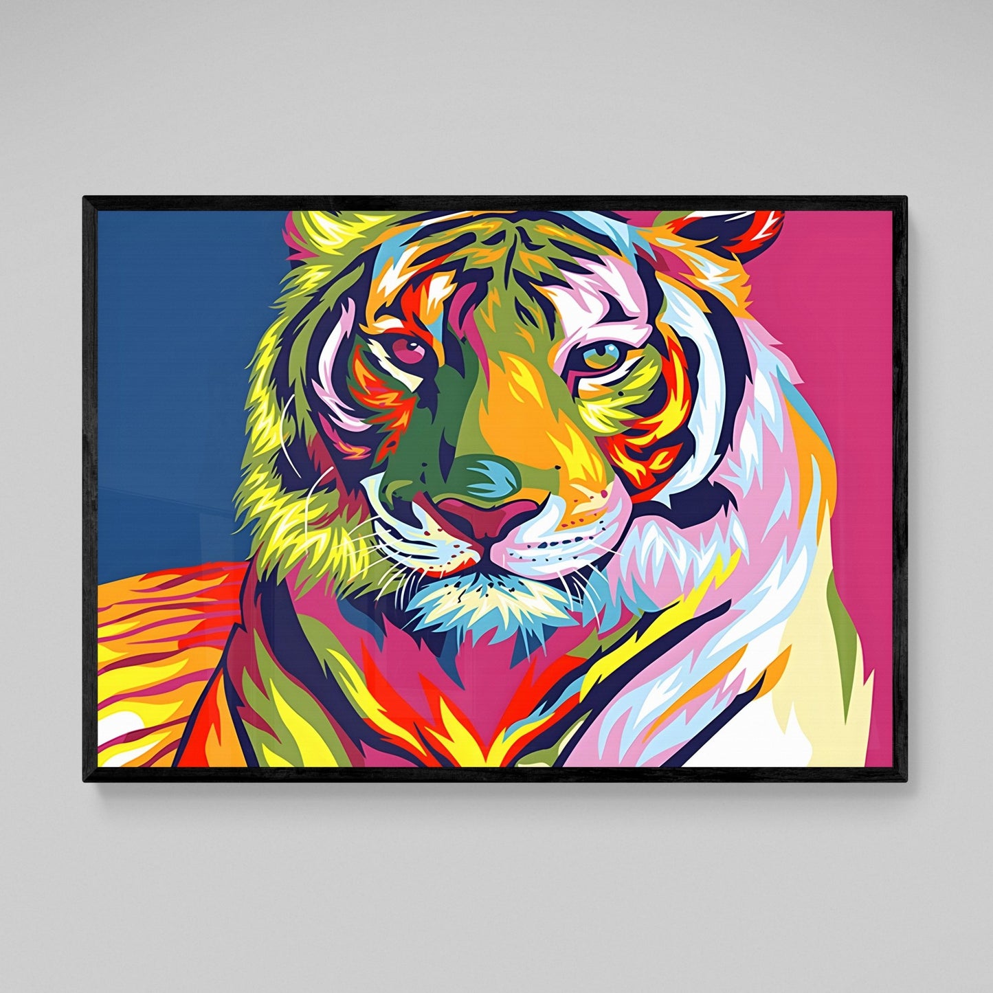 Tiger Pop Art Canvas - Luxury Art Canvas