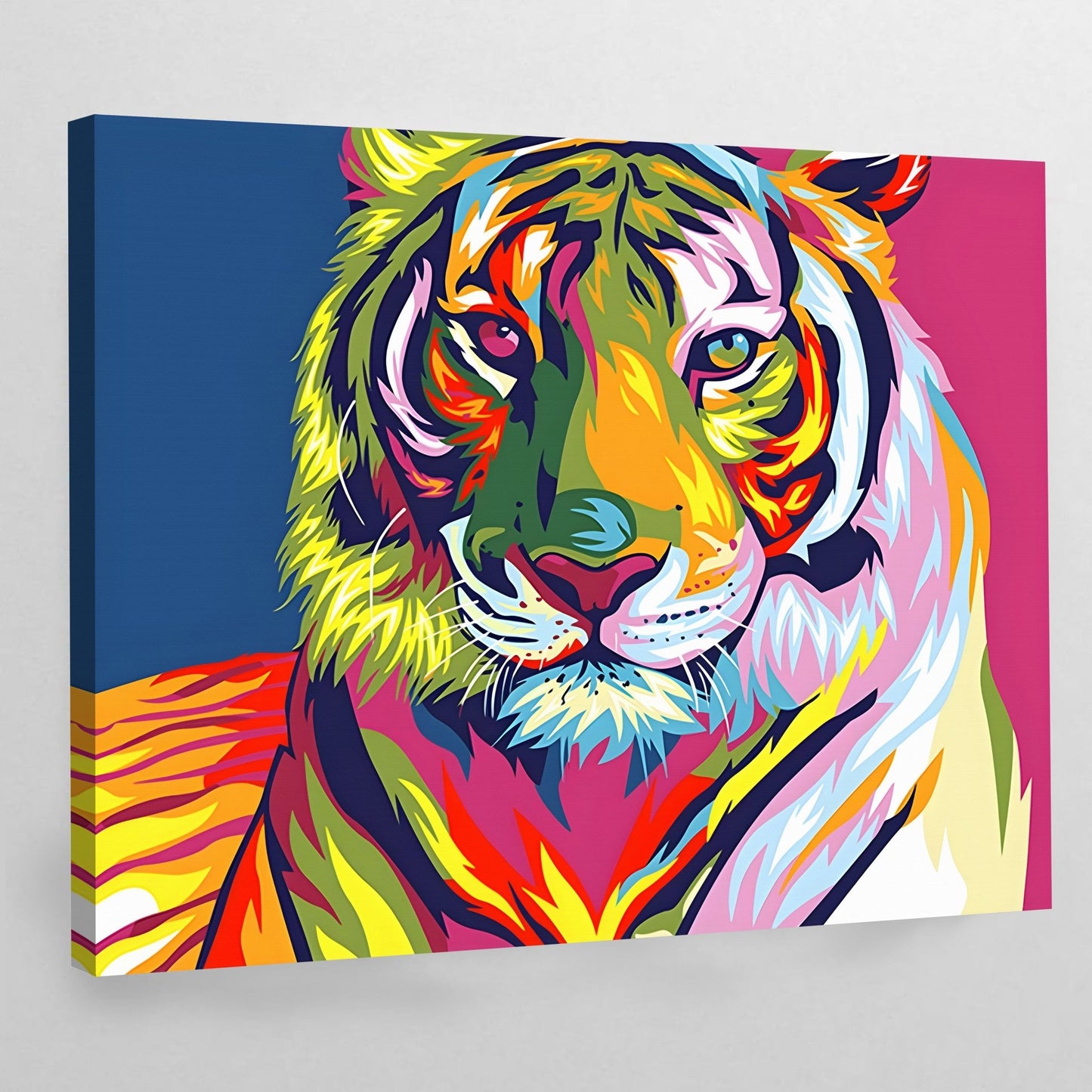 Tiger Pop Art Canvas - Luxury Art Canvas