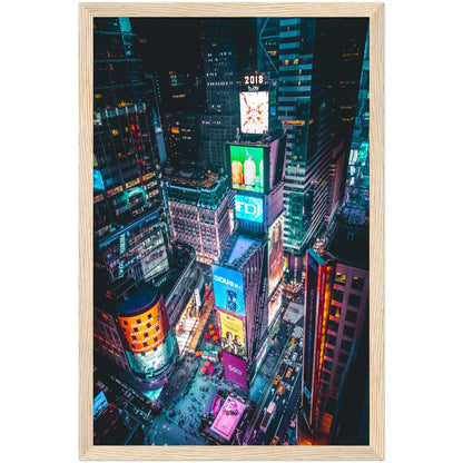 Times Square at Night Wall Art - Luxury Art Canvas
