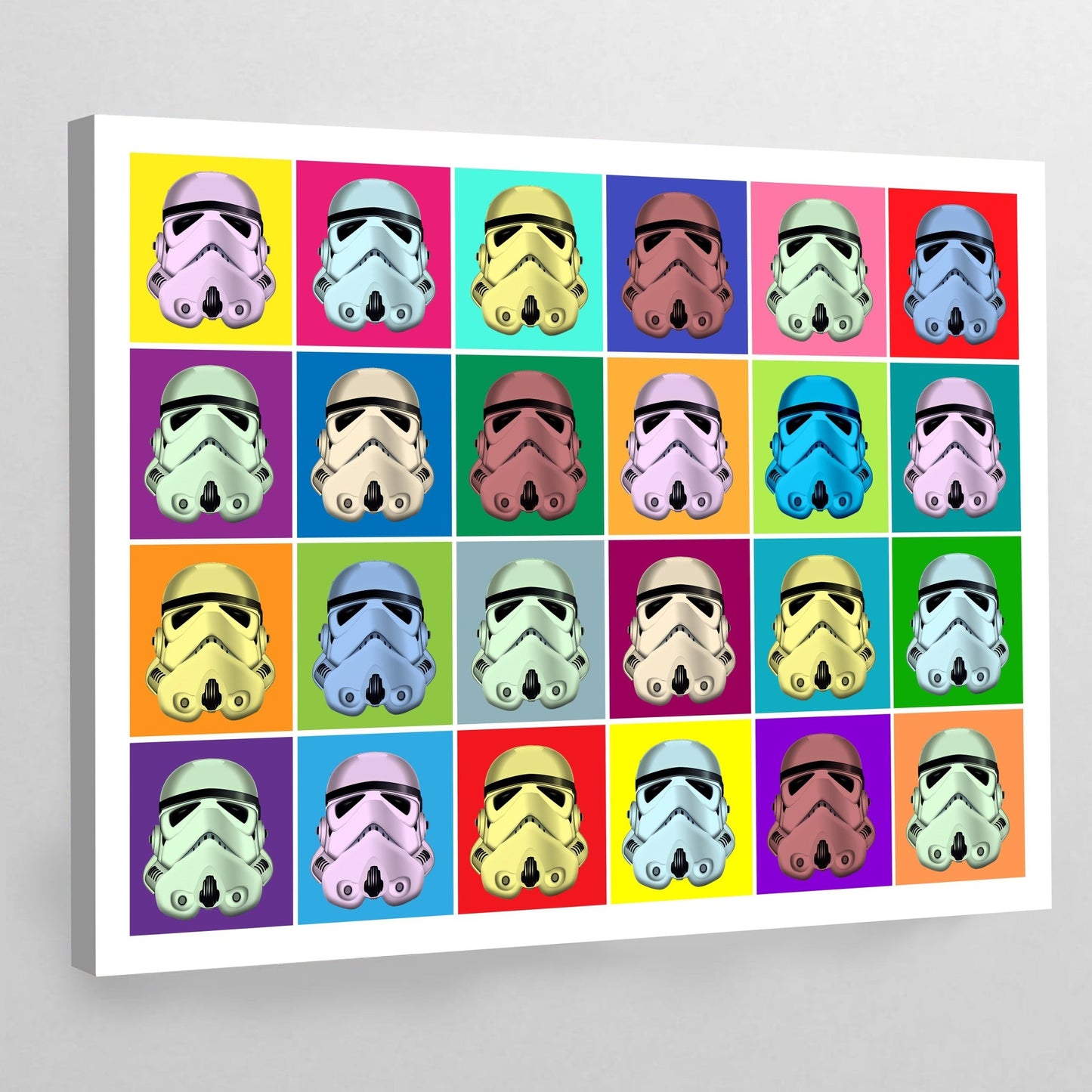 Trooper Pop Art Canvas - Luxury Art Canvas