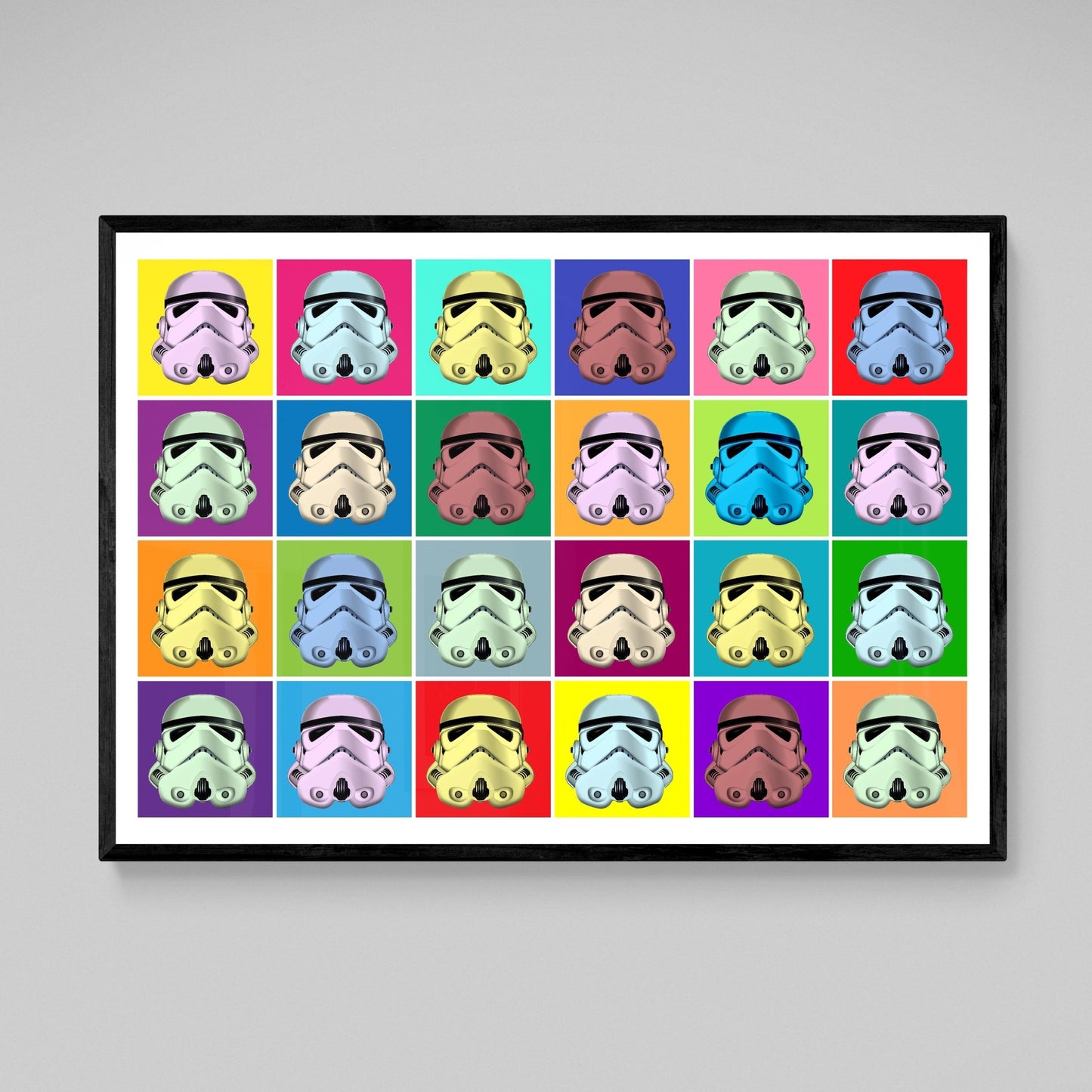 Trooper Pop Art Canvas - Luxury Art Canvas