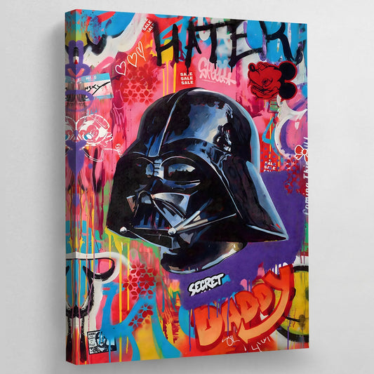 Vader Pop Art Canvas - Luxury Art Canvas