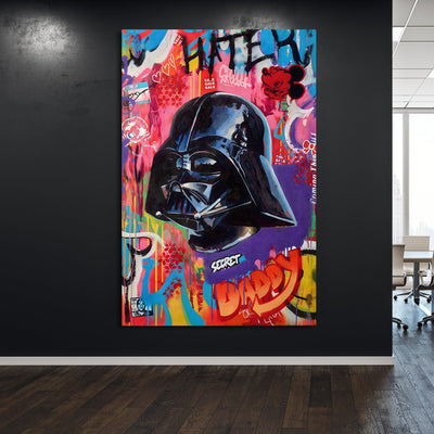 Vader Pop Art Canvas - Luxury Art Canvas