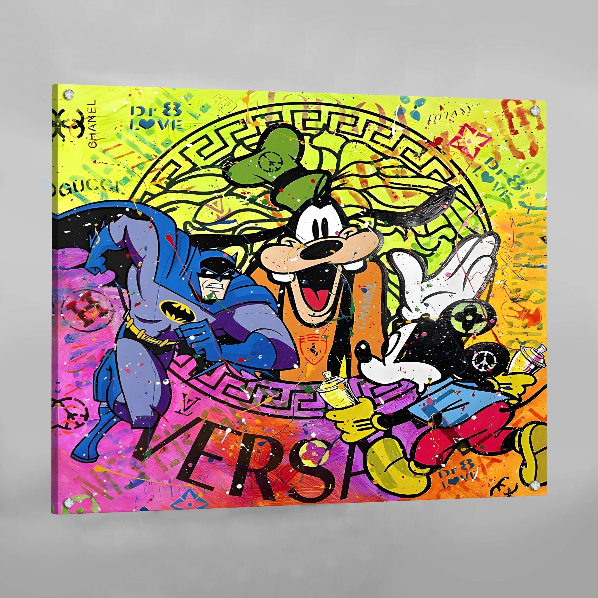 Versace Pop Art Canvas - Luxury Art Canvas