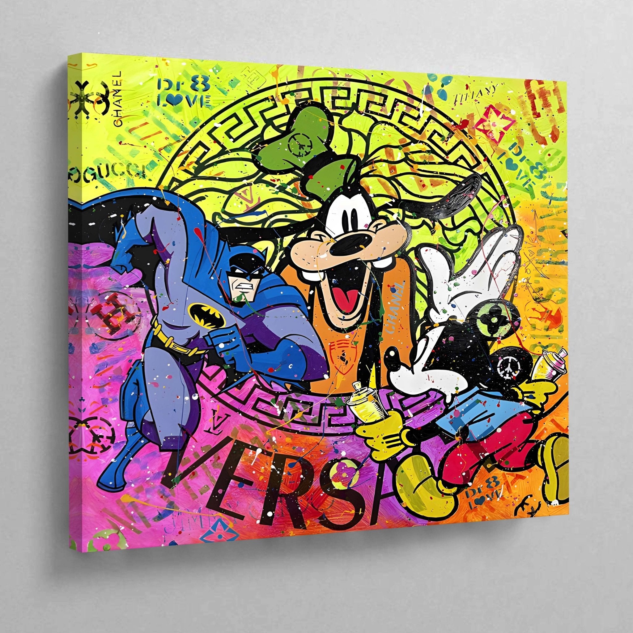 Versace Pop Art Canvas - Luxury Art Canvas